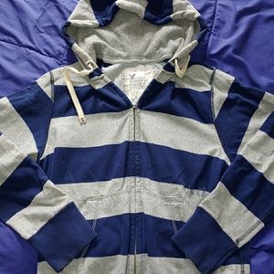AE striped Hoodie